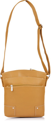 

Fostelo Women Casual, Evening/Party Yellow PU Sling Bag