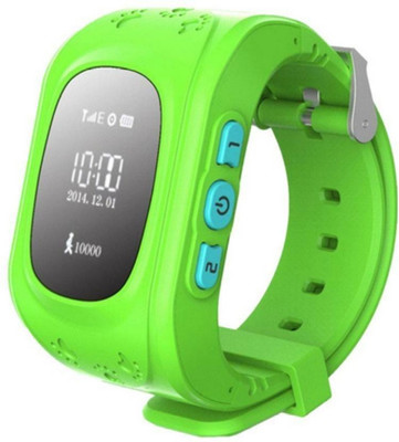 

Like Star Q50 Junior with Anti-lost GPS Tracker SOS Call Location Finder Remote Monitor Pedometer Functions Parent Control By Smartphones Smartwatch(Green Strap Medium)