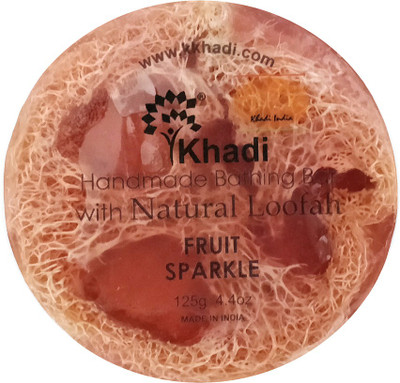 

Khadi Fruit Sparkle Loofah Soap(125 g)