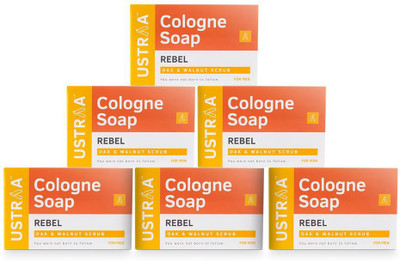 

Ustraa Rebel Cologne Soap with Oak & Walnut(750 g, Pack of 6)