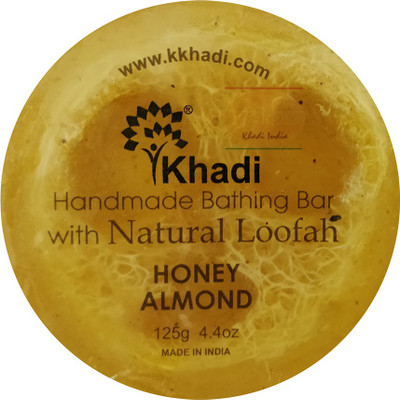 

Khadi Honey Almond Loofah Soap(125 g)