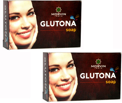 

Morvin Glutona Facial, Anti-Acne, Beauty, Herbal, Natural, Skin Brightening & Perfume Soap(200 g, Pack of 150)
