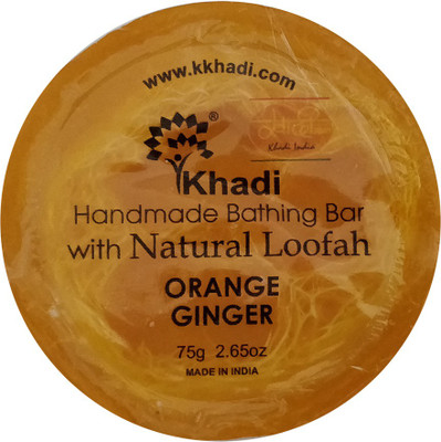 

Khadi Orange Ginger Loofah Soap(75 g)