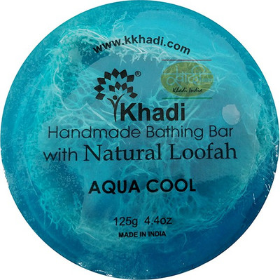 

Khadi Aqua Cool Loofah Soap(125 g)