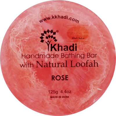

Khadi Rose Loofah Soap(125 g)