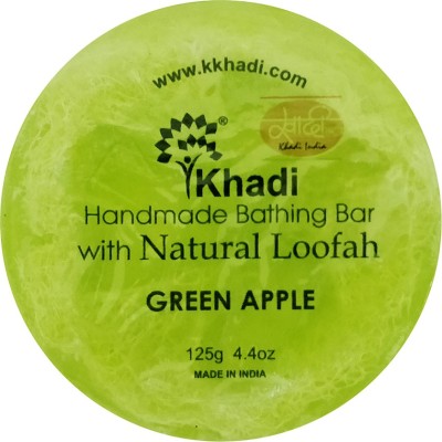 

Khadi Green Apple Loofah Soap(125 g)