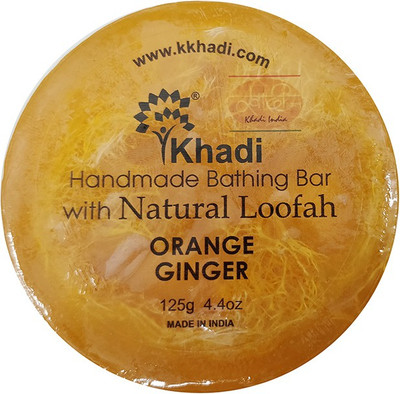 

Khadi Orange Ginger Loofah Soap(125 g)
