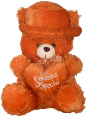 

nb phoenix brown cap teddy bear - 35 cm(Brown)