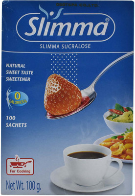 

Slimma Natural Sweet Taste Sweetener, 100 Sachets - 100g Sugar(100 g)