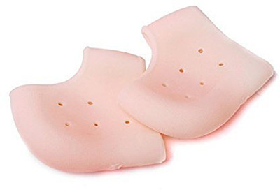 

MK 1 Pair Silicone Gel Heel Pad Socks For Heel Swelling Pain Relief,Dry Hard Cracked Heel Heel Support (, Multicolor