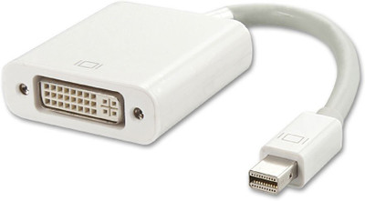 

Allnext TV-out Cable Mini DP to DVI Adapter Cable 1080P Mini Displayport to DVI for Macbook Pro Air iMAC Thunderbolt PC Laptops(White, For Laptop)