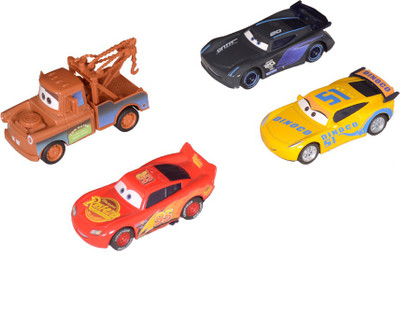 

Montez Metal Master Cars 3 Die Cast Metal Car With Pull Back Function set of 4(Multicolor)