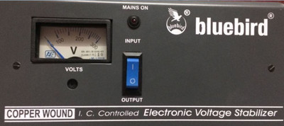 

Bluebird 1kva 130V-280v Copper Wounded Voltage Stabilizer(Multicolor)