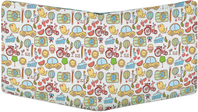 

RadhikaMart Men Multicolor Canvas Wallet(6 Card Slots), Multicolor-494