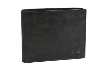 

Woodland Men Casual Black Genuine Leather Wallet(10 Card Slots), Green