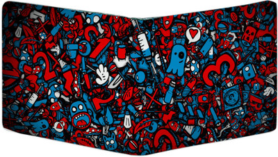 

RadhikaMart Men Multicolor Canvas Wallet(6 Card Slots), Multicolor-340