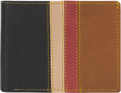 

Camouflage In Men Multicolor Genuine Leather Wallet(7 Card Slots), Multi color