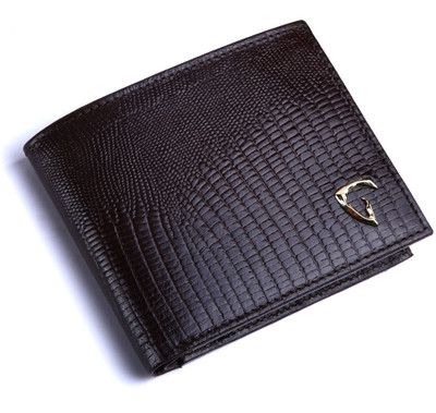 

royal scot grey Men Brown Genuine Leather Wallet(4 Card Slots), Dark brown