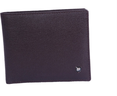 

Woodland Men Formal Black Genuine Leather Wallet(5 Card Slots), Maroon