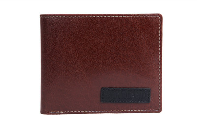 

Woodland Men Formal Brown Genuine Leather Wallet(4 Card Slots)
