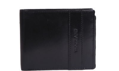 

Woodland Men Casual Black Genuine Leather Wallet(8 Card Slots)