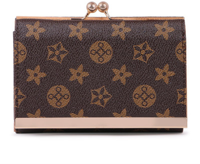 

Elprine Women Brown Artificial Leather Wallet(3 Card Slots)