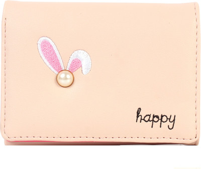 

b4bags Girls Beige Artificial Leather Wallet(6 Card Slots), Tuft bush