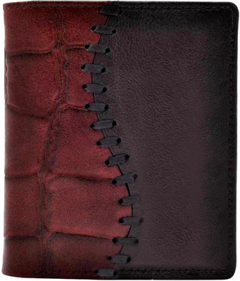 

JusTrack Men Brown Genuine Leather Wallet(8 Card Slots)
