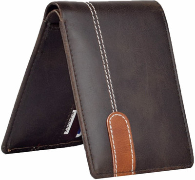 

Yakult Men Brown Artificial Leather Wallet(6 Card Slots)
