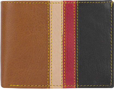 

Camouflage In Men Multicolor Genuine Leather Wallet(7 Card Slots), Brown