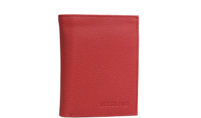 

Woodland Men Casual Red Genuine Leather Wallet(12 Card Slots)