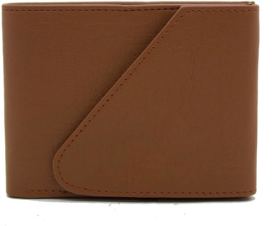 

Facinate Men Tan Artificial Leather Wallet(5 Card Slots), Brown