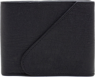 

Facinate Men Black Artificial Leather Wallet(5 Card Slots)