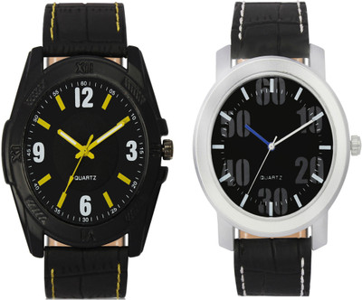 

CLOUDWOOD VL17_39 Combo of 2 Designer Analog Combo Watch - For Men