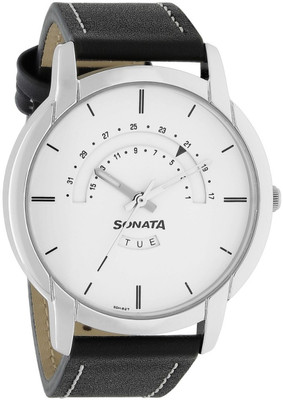 

Sonata 77031sl02 Watch - For Men