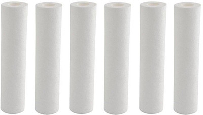 

Aqua Fresh SPUN CANDLE 6" FOR RO/UV PRE FILTER FLOW Solid Filter Cartridge(0.5, Pack of 6)