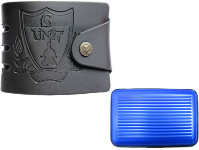 

Apki Needs Wallet Combo(Black, Blue)