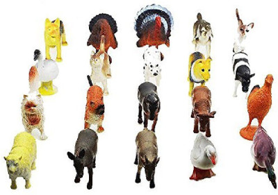 

Baby Tintin FARM Animals Figures Set For Kids/Young Ones Pack Of 20 Animals (Big Size) (Multi Colour)(Multicolor)