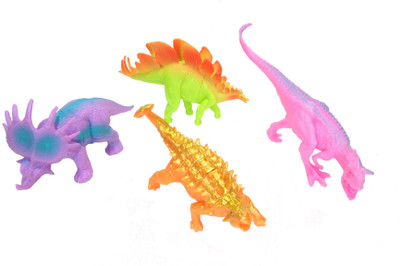

TALKING GANESHA Fluorescent Dinosaur Toy Figures Set (Multicolor)(Multicolor)