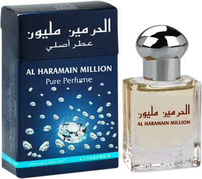

Kivalo Ⓡ Al Haramain Pure Original Million Perfume Oil (Attar) - 15 ml Floral Attar(Musk)