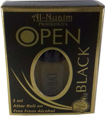 

Al Nuaim Open Black Floral Attar(Musk)