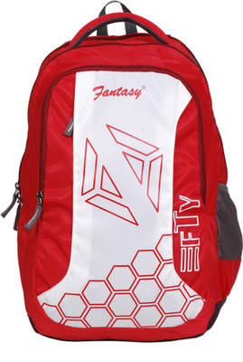 

Fantasy FX-103-FY 42 L Backpack(White, Red), Red;white