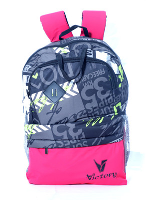 

Agatti Victory 1320 Trendy Backpack 25 L Backpack(Pink)