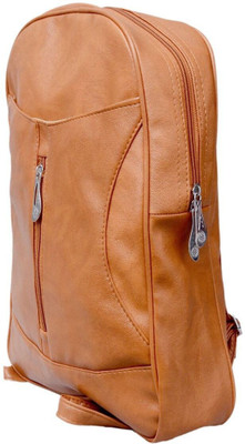

TANSY Women's Tan Synthetic (Faux Leather) Stylish Party Wear Backpacks 2 L Backpack(Tan)