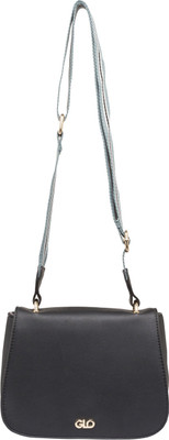 

Globus Regular Sized Handbag Sling Bag(Black, 9 inch)
