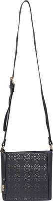 

Globus Cutwork Detail Sling Bag Sling Bag(Blue, 8 inch)