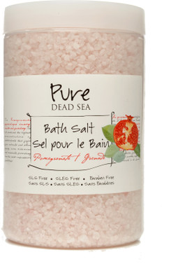 

Pure Dead Sea Pomegranate Natural Bath Salt for Relaxation & Clean Skin (for Men & Women)(1000 g)