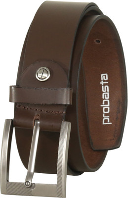 

Probasta Men Brown Genuine Leather Belt