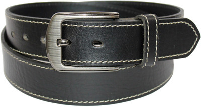 

Torque Dzinte Men Casual Black Genuine Leather Belt