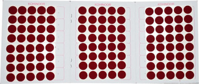 

Kohinoor Maroon Round Bindi For Women Women Maroon Bindis(Stick On)